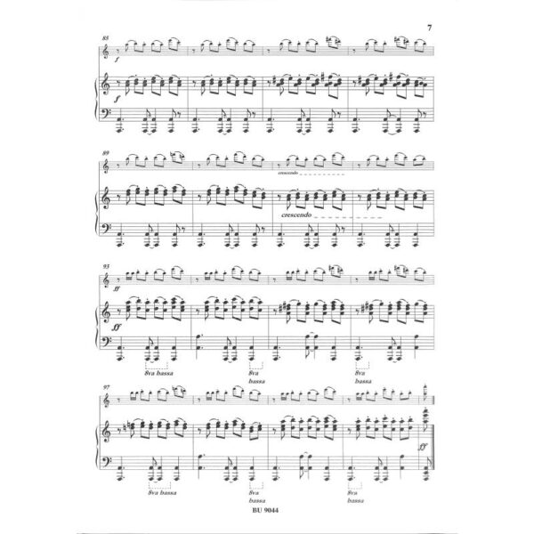 Piazzolla, Astor: Libertango für Violine, Cello und Piano (2. Violine, Kontrabass, C+B opt.) Kammarmusik/Ensemble