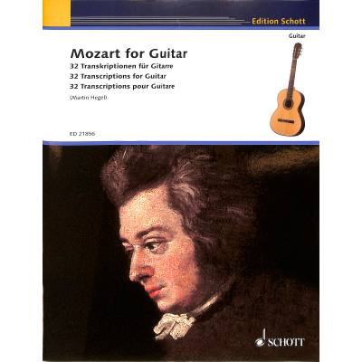 Hegel, Martin (ed.): Mozart for Guitar Gitarr