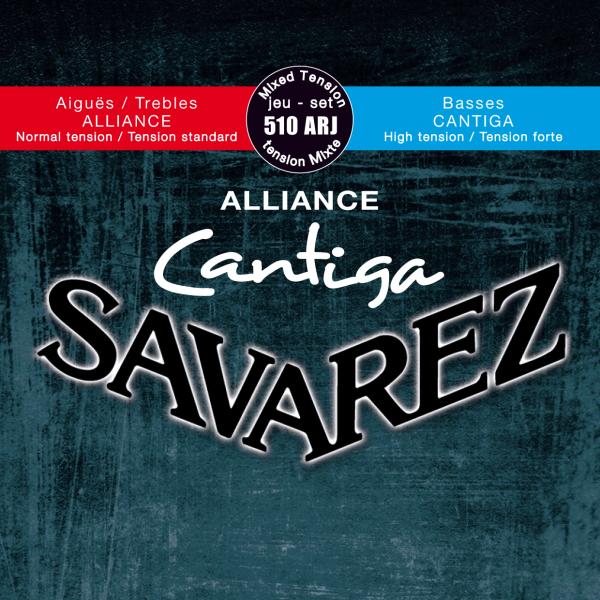 Savarez Alliance Cantiga 510 ARJ Mixed Tension gitarrsträngar sats