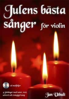 Julens bästa sånger för violin (bok+CD) Julmusik