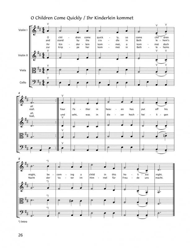 Bärenreiter's Sassmannshaus: Christmas for Beginner String Ensembles