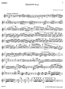 Berwald, Franz: Streichquartette Quartette g-moll (1818), a-moll (1849), Es-dur (1849) (stämmor, urtext)