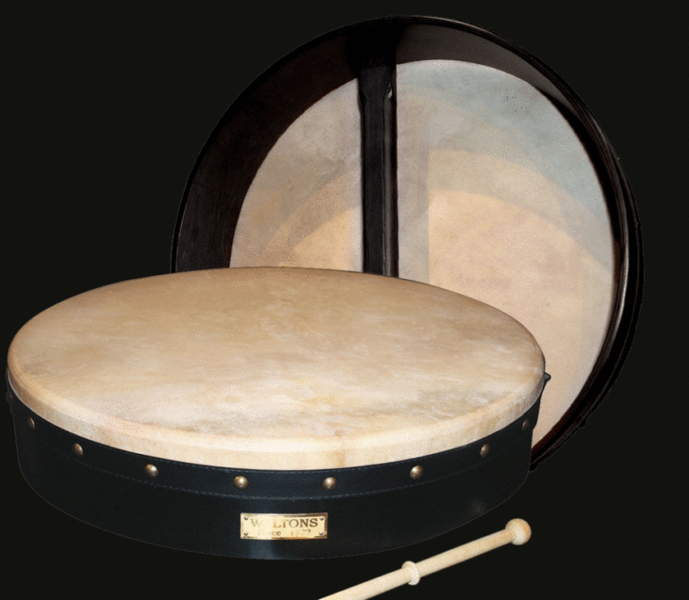 Traditional Irish 15" Bodhrán player's pack Classic Black Gottfrid