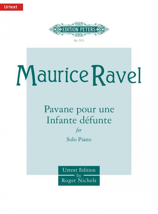Ravel, Maurice: Pavane pour une Infante défunte for solo piano (urtext) Noter
