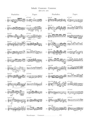 Bach, J. S.: Das Wohltemperierte Klavier 2 / The Well-Tempered Clavier II BWV 870-893  (Henle urtext) Noter