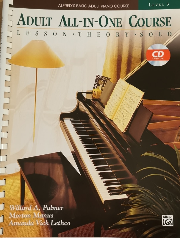 Alfred's Adult All-In-One Course level 3 Bok + CD