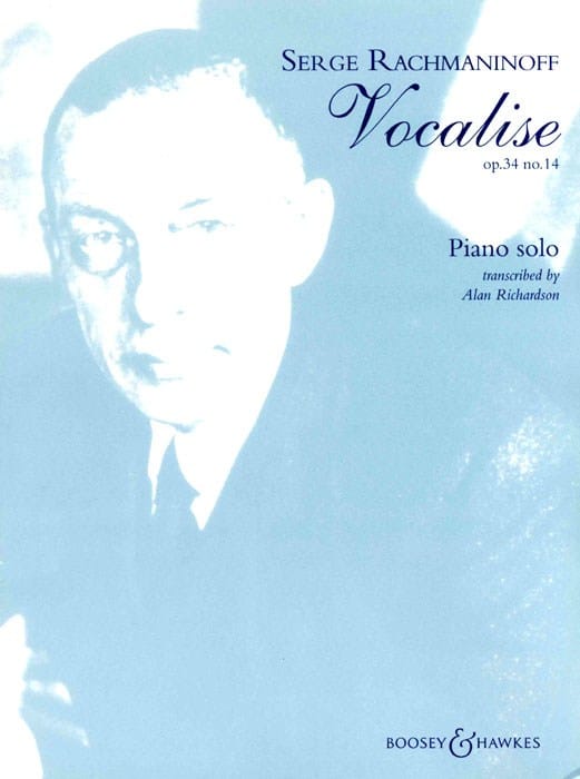 Rachmaninoff, Sergei: Vocalise Op. 34 no.14 (solo piano) Noter