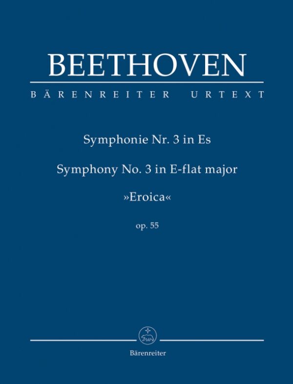 Beethoven, Ludwig van: Symphony No. 3 in E-flat major Op.55 (urtext) Studiepartitur Noter