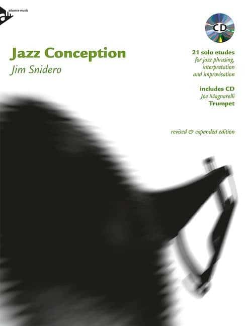 Jim Snidero: Jazz conception 21 solo etudes trumpet (bok+CD) Jazz metod/etyder