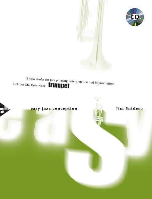 Jim Snidero: easy jazz conception trumpet (bok+CD) Jazz metod/etyder