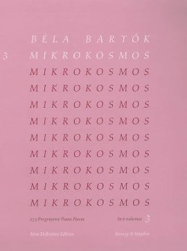 Bartók, Béla: Mikrokosmos Vol.3 Bartók, Béla: Mikrokosmos Vol.3 Noter