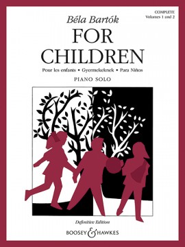 Bartók, Béla: For Children Volumes 1 and 2 (complete) Noter