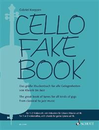 Koeppen, Gabriel (ed.): Cello Fake Book – The great book of tunes for all kinds of gigs from classical to jazz music Cello Album