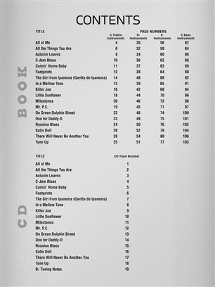 Hal Leonard Easy Jazz Playalong: Vol.1 First Jazz Songs