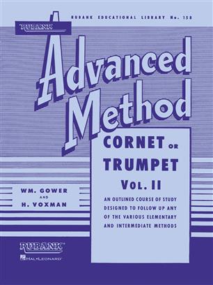 Rubank Advanced method Cornet or Trumpet Vol.2 Bleckblås: Trumpet, Valthorn, Althorn, Trombon, Tuba