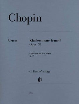 Chopin: Klaviersonate h-moll Op.58/Pianon Sonata in b minor (urtext)