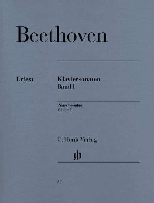 Beethoven Piano Sonatas Vol. 1 (Urtext) Noter