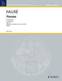 Fauré, Gabriel: Pavane for String Trio Op. 50 (stråktrio) Kammarmusik/Ensemble