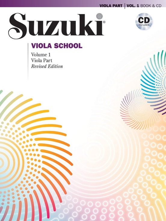 Suzuki Viola School vol.1 viola part revised edition (Bok med CD) Noter