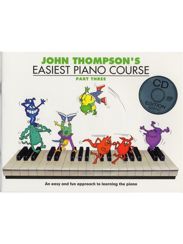 John Thompson’s easiest piano course part three (bok+CD) Noter