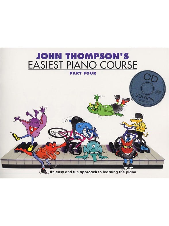 John Thompson’s easiest piano course part four (bok+CD) Noter