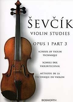 Sevcik Violin Studies Opus 1 part 3 Noter