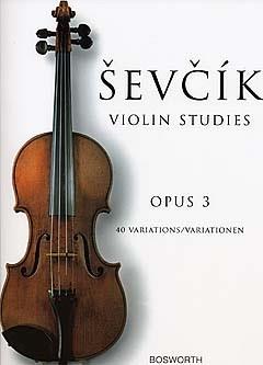 Sevcik: Violin Studies Opus 3 - 40 Variations/Variationen