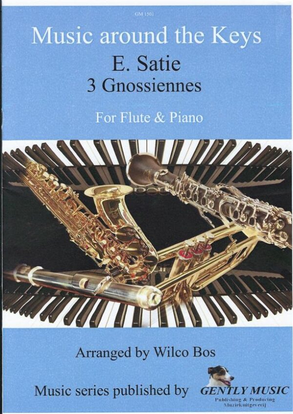 Satie, Eik: 3 Gnossiennes for  flute and piano Noter