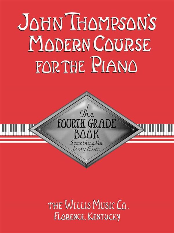 John Thompson’s Modern Course for the piano the fifth grade book Noter