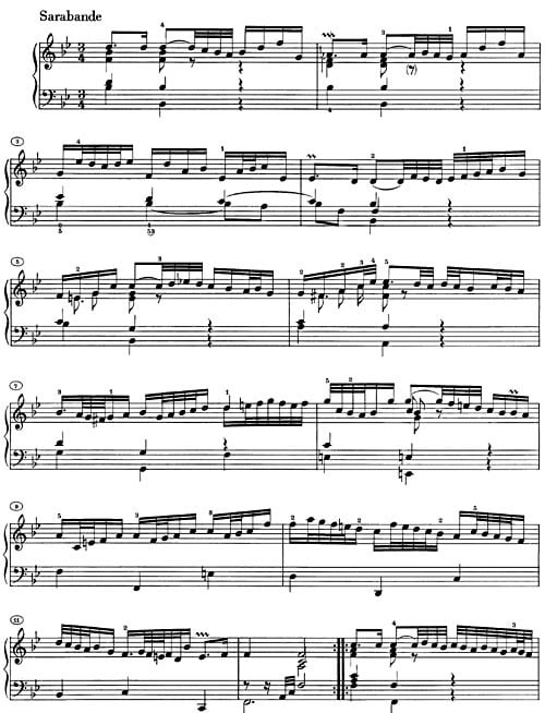 Bach, Johann Sebastian: Sechs Partiten/Six Partitas BWV 825-830 (urtext) Noter