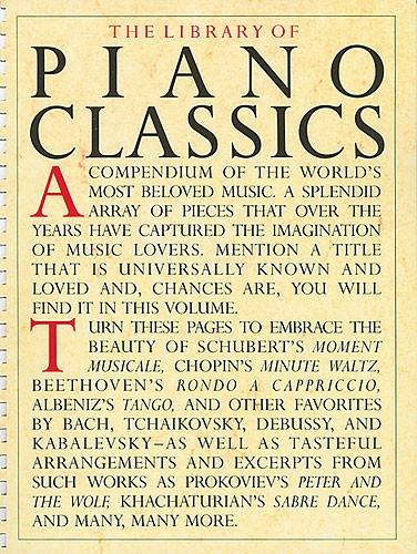 The Library of Piano Classics Noter