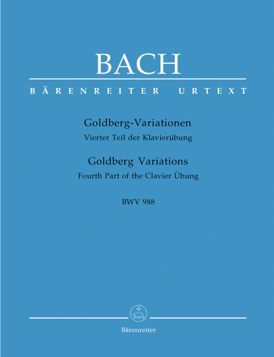 Bach, Johann Sebastian: Goldberg Variations BWV 988 Fourth Part of the Clavier Übung (urtext, UTAN fingersättningar)) Bach, Johann Sebastian: Goldberg Variations BWV 988 Fourth Part of the Clavier Übung (urtext, UTAN fingersättningar)) Noter