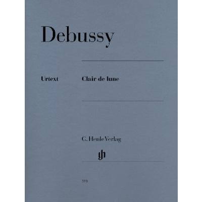 Debussy, Calude: Clair de lune (urtext) Noter