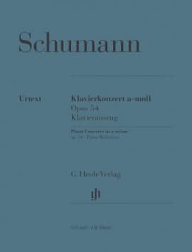 Schumann, Robert: Klavierkonzert a-moll Op. 54 / Piano Concerto in a minor (urtext)