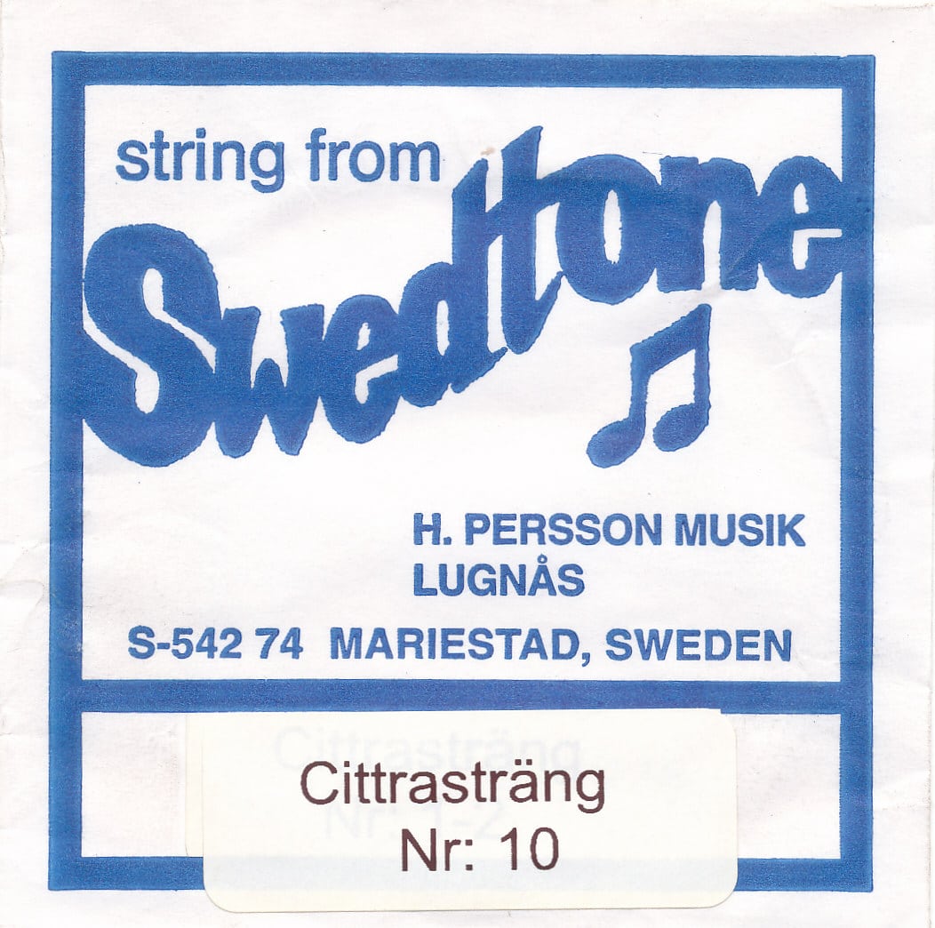 Sträng Cittra Nr: 10 (passar till cittror med mensurlängd 465) Sträng Cittra Nr: 10 (passar till cittror med mensurlängd 465) Cittrasträngar