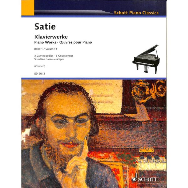 Satie, Erik: Piano Works vol. 1 Noter