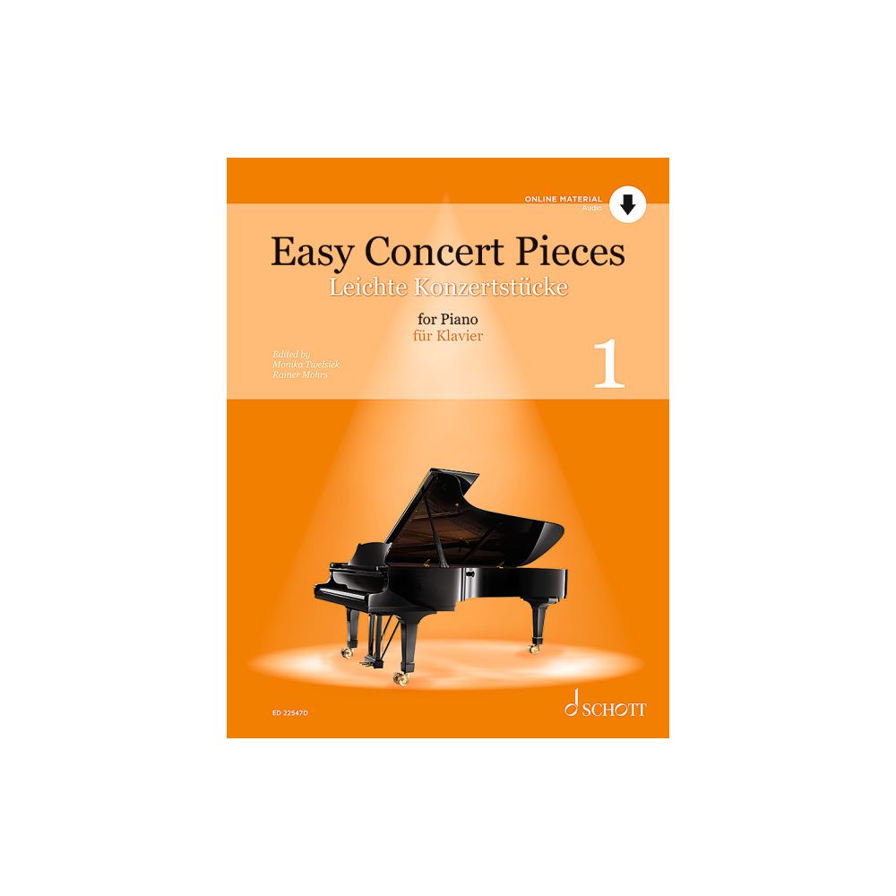 Easy Concert Pieces for Piano vol.1 (Online Material Audio)