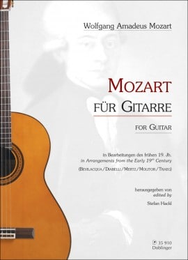 Mozart für Gitarre/for Guitar Gitarr