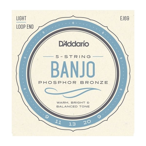 D’Addario EJ63 Strängar till tenorbanjo Nickel-Plated Steel (set) Banjo