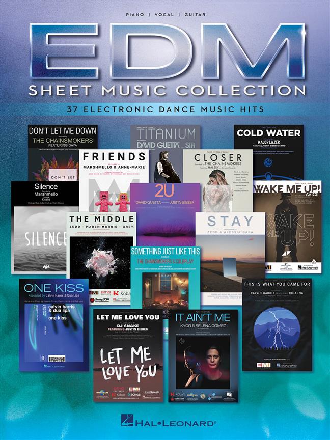 EDM Sheet Music Collection - 37 Electronic Dance Music Hits (PVG)