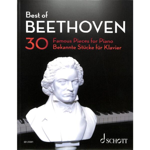 Best of Beethyoven: 30 Famous Pieces for Piano – Bekannte Stücke für Klavier Noter
