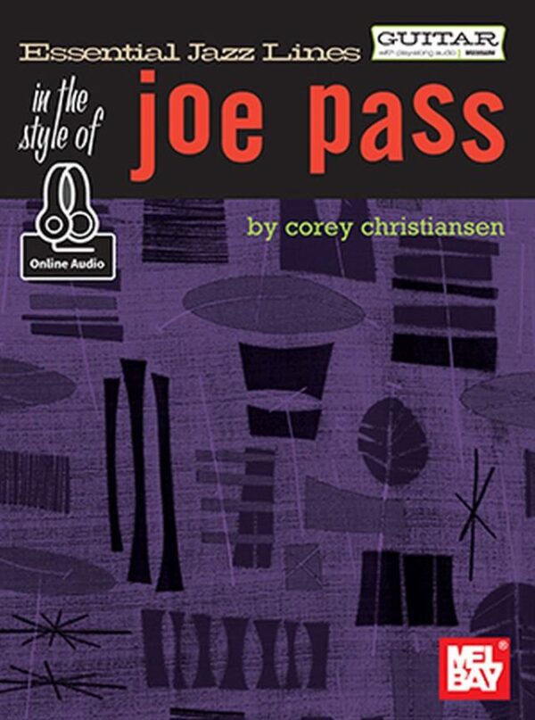 Essential Jazz Lines in the style of Joe Pass  (noter & tab, online audio) Gitarr