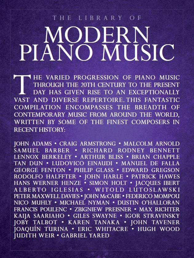 The Library of Modern Piano Music