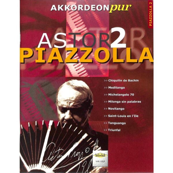Akkordeon Pur: Astor Piazzolla 2 Dragspelsnoter