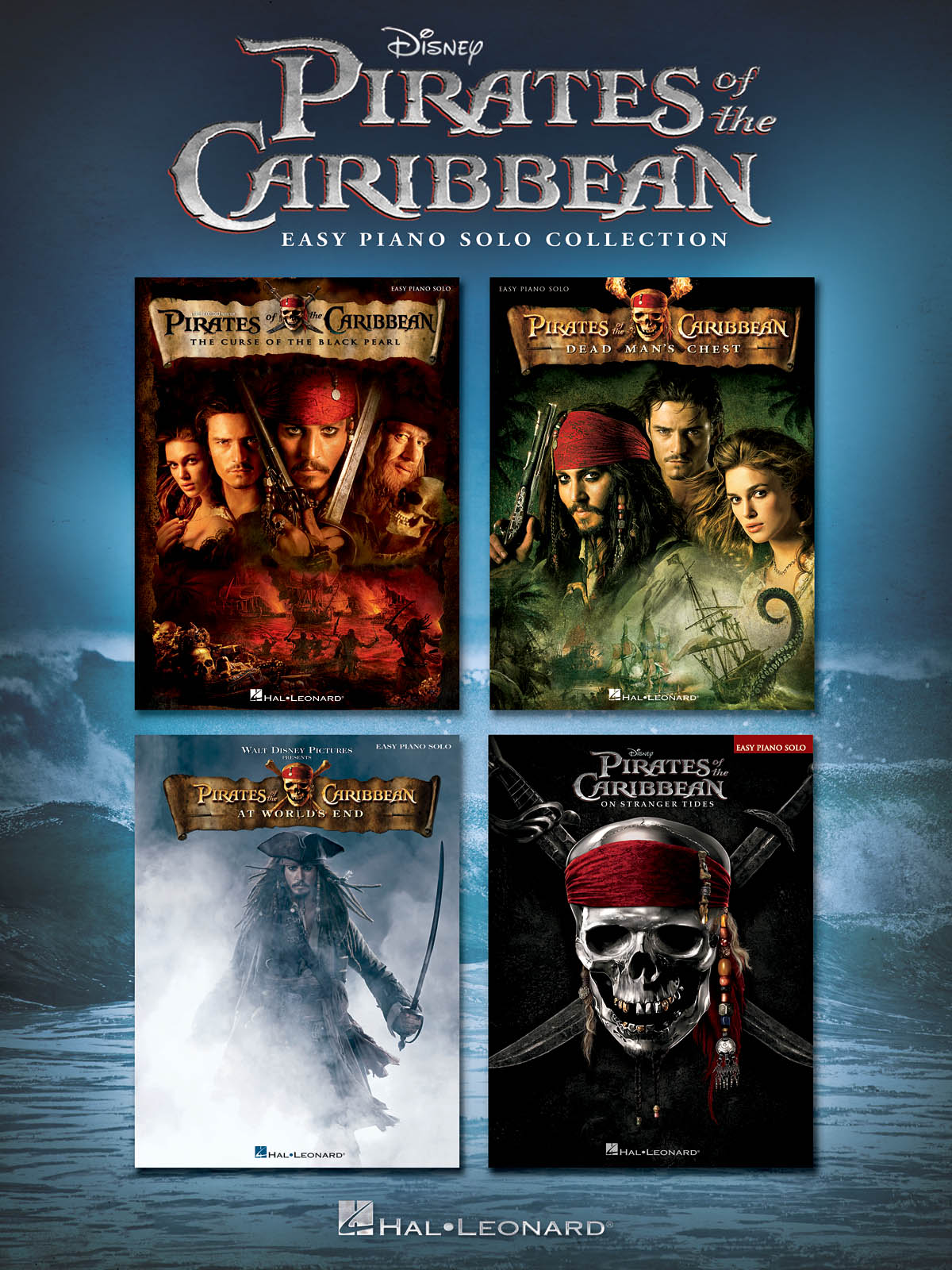 Disney Pirates of the Caribbean - easy piano solo collection