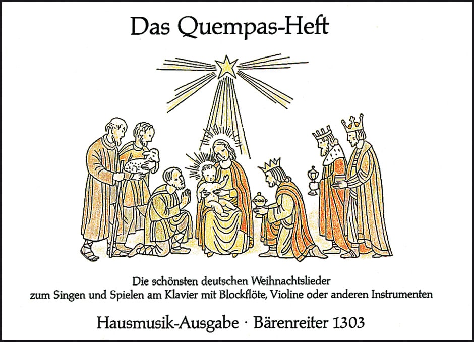 Das Quempasheft - Hausmusikausgabe -Die schönsten deutschen Weihnachtslieder-