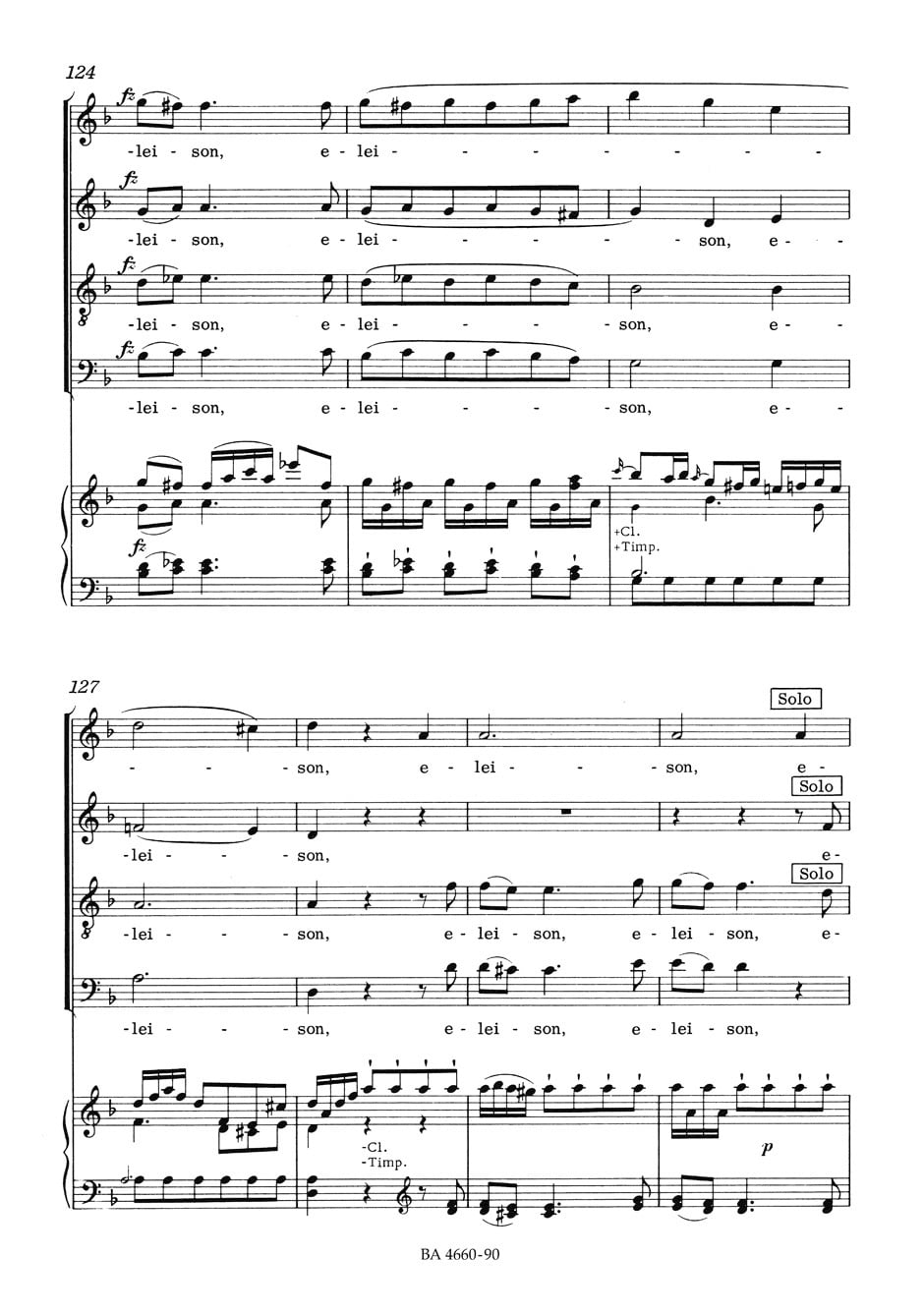 Haydn, Joseph: Missa in Angustiis Hob.XXII:11 "Nelson Mass"