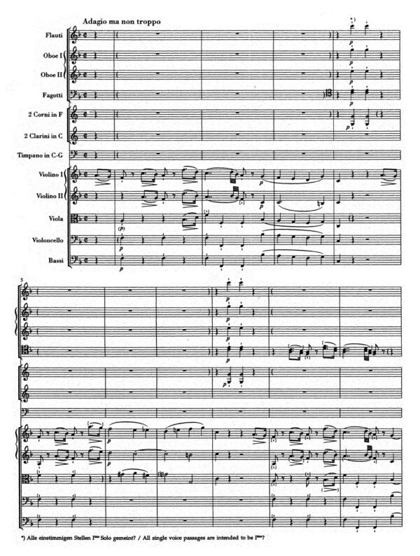 Haydn, Joseph: Symphony C major Hob. I:97 Partitur/Studiepartitur