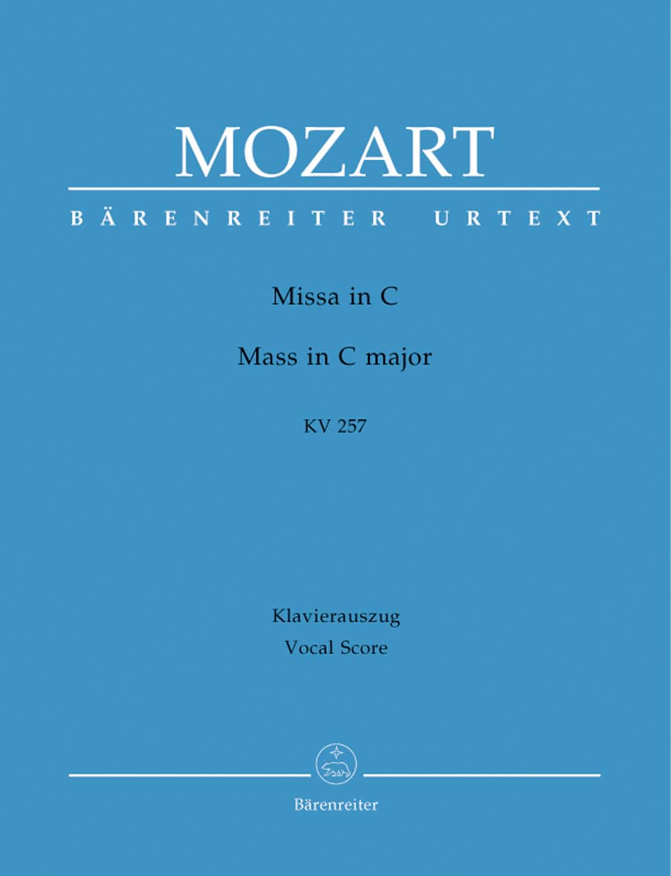 Mozart, Wolfgang Amadeus: Missa in C major K. 257 "Great Credo Mass"