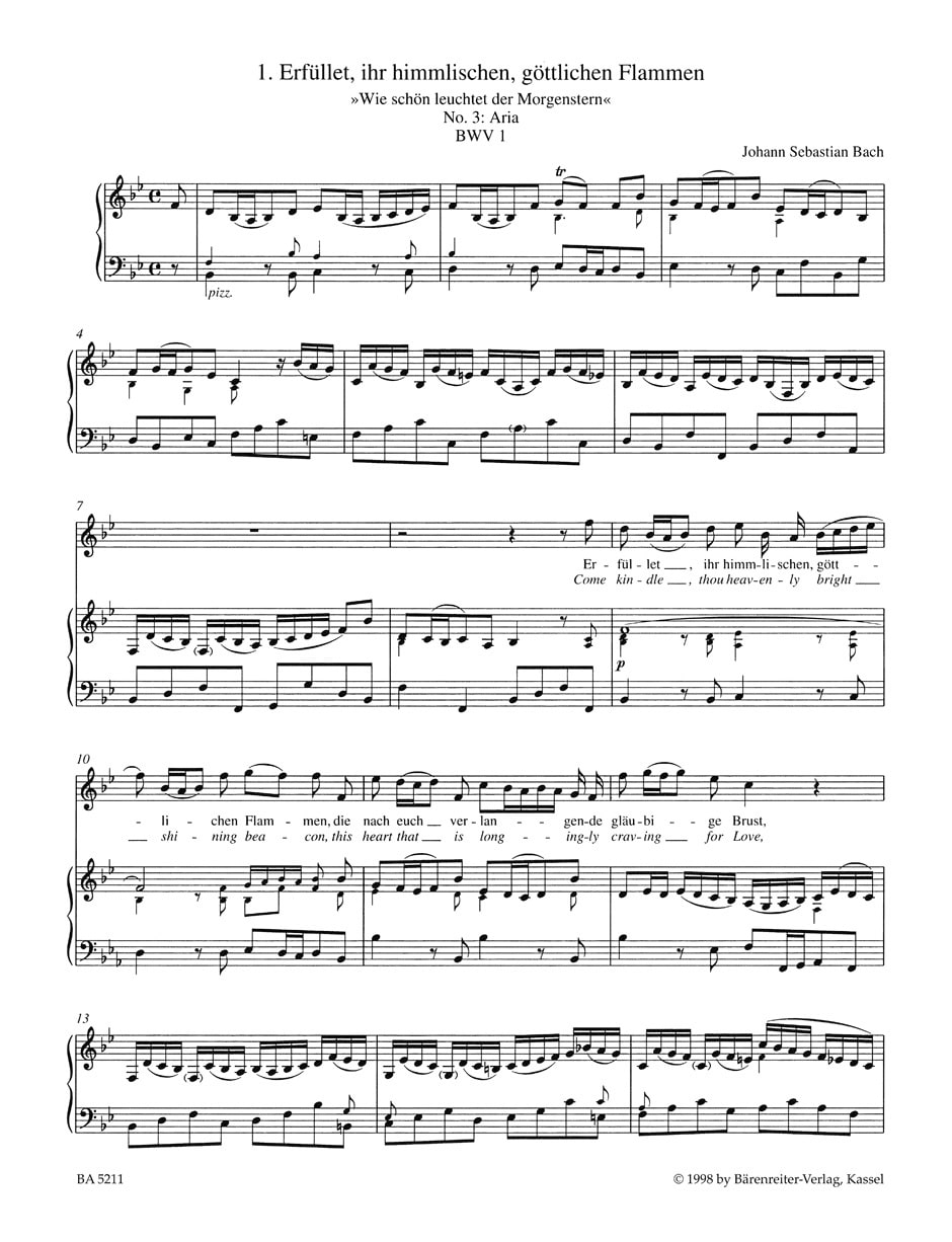 Bach, Johann Sebastian: The Aria Book. Soprano for Sopran -Volume with detailed booklet in German-